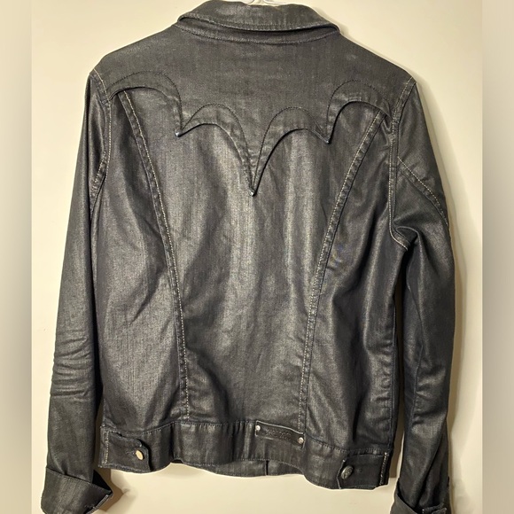 Parasuco denim legend jeans coat ( shiny dark blue ) - Picture 7 of 9